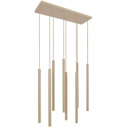 Kaja Suno lampa wisząca 8x10 W beżowa K-5837