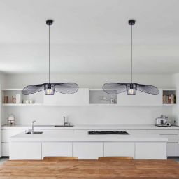 Kaja Kapelusz lampa wisząca 1x60W czarna KP-21MINICZARNY