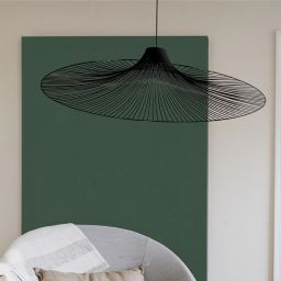 Kaja Dot lampa wisząca 1x60W czarna KP-09