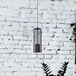 Kaja Falcon lampa wisząca 1x10W czarna K-4930