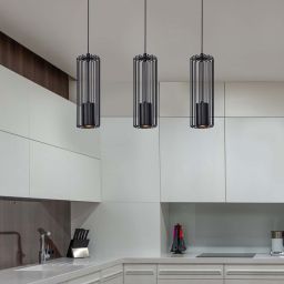 Kaja Falcon lampa wisząca 3x10W czarna K-4931