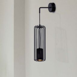 Kaja Falcon kinkiet 1x10W czarna K-4934