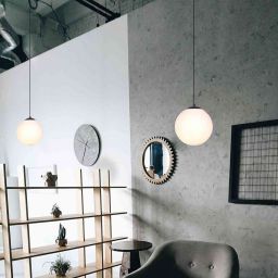 Kaja Savoy lampa wisząca 1x40W czarny/biały mat K-4922