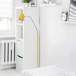 Kaja Kajtek I lampa stojąca 1x40W żółta K-MT-201ŻÓŁTY