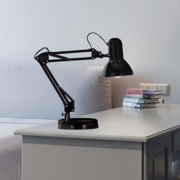 Kaja Cosmo lampa biurkowa 1x60 W czarna K-MT-COSMOCZARNY