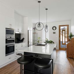 Kaja Neo lampa wisząca 1x10 W czarna-grafitowa K-3835