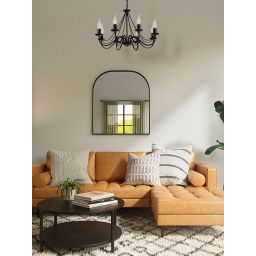 Kaja Bartez lampa wisząca 8x40W czarna K-3992