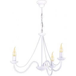 Kaja Bartez II lampa wisząca 3x40W biała K-3995