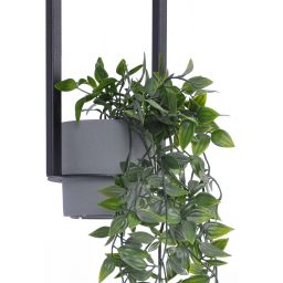 Kaja Estera lampa wisząca 1x60 W czarna K-4037