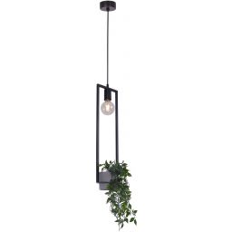 Kaja Estera lampa wisząca 1x60 W czarna K-4037