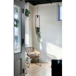 Kaja Estera lampa wisząca 1x60 W czarna K-4037