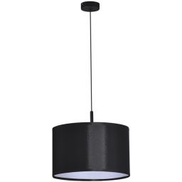 Kaja Simone Black lampa wisząca 1x60W czarna K-4320