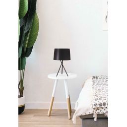 Kaja Remi Black lampa stołowa 1x40W czarna K-4352