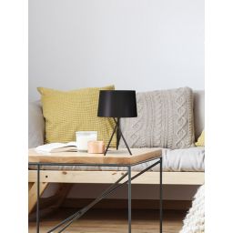 Kaja Remi Black lampa stołowa 1x40W czarna K-4352