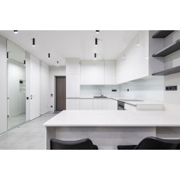 Kaja Mile Black lampa podsufitowa 1x10W LED czarna K-4405