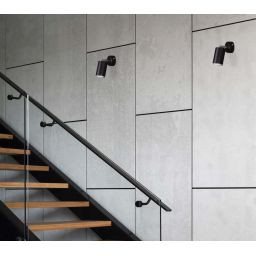 Kaja Monti kinkiet 1x10W LED czarny K-4408