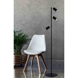 Kaja Monti lampa stojąca 3x10W LED czarna K-4409