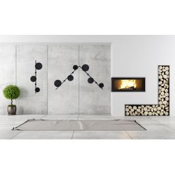 Kaja Rega kinkiet 3x10W LED czarny K-4639