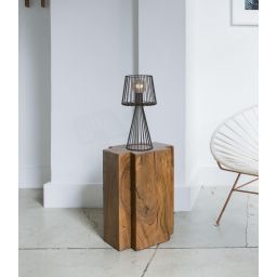 Kaja Soul Black lampa stołowa 1x60W czarna K-4642