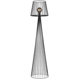 Kaja Soul Black lampa stojąca 1x60W czarna K-4643
