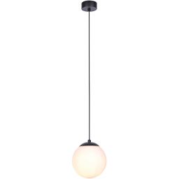 Kaja Savoy lampa wisząca 1x40 W biała-czarna K-4921