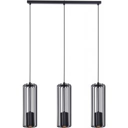 Kaja Falcon lampa wisząca 3x10W czarna K-4931