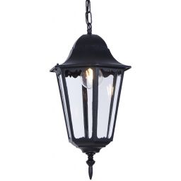 Kaja Lozana lampa wisząca zewnętrzna 1x60W czarna K-5006HCZARNY