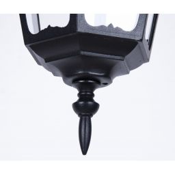 Kaja Lozana lampa wisząca zewnętrzna 1x60W czarna K-5006HCZARNY