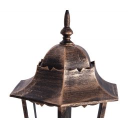 Kaja Lozana lampa stojąca zewnętrzna 1x60W czarna/złota K-5006SCZARNY/ZŁOTY