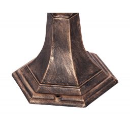 Kaja Lozana lampa stojąca zewnętrzna 1x60W czarna/złota K-5006SCZARNY/ZŁOTY