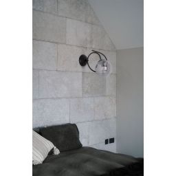 Kaja Rubi kinkiet 1x40 W czarny-grafitowy K-5118