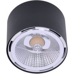 Kaja Horn lampa podsufitowa 1x10W LED czarny K-5132