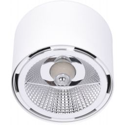 Kaja Horn lampa podsufitowa 1x10 W biała K-5133