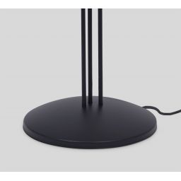 Kaja Sara lampa stojąca 2x60W czarny/grafitowy K-5198