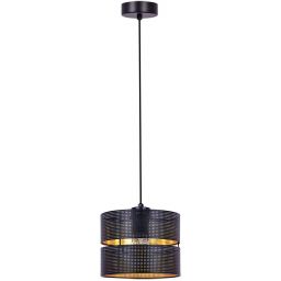Kaja Zimbo lampa wisząca 1x40W czarny/złoty K-5220