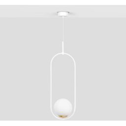 Kaja Arlena lampa wisząca 1x40 W biała K-5300