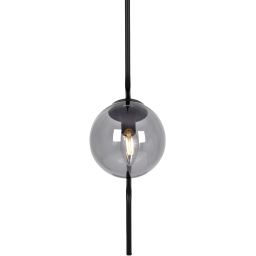 Kaja Neva lampa wisząca 1x40 W czarna-grafitowa K-5330