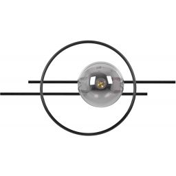 Kaja Astra kinkiet 1x40 W czarny K-5340