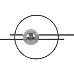 Kaja Astra kinkiet 1x40 W czarny K-5341