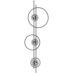 Kaja Astra kinkiet 3x40 W czarny K-5343