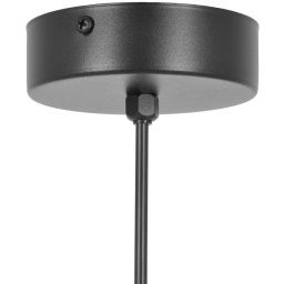 Kaja Megan lampa wisząca 5x10 W czarna-grafitowa K-5365