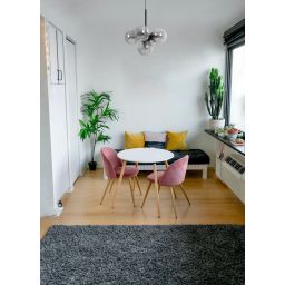 Kaja Megan lampa wisząca 5x10 W czarna-grafitowa K-5365