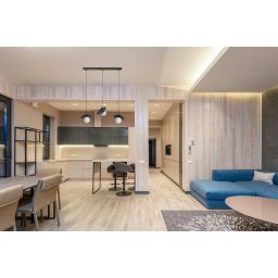 Kaja Sante lampa wisząca 3x10 W biała-czarna K-5374