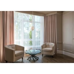 Kaja Sven lampa wisząca 1x10 W złota-bursztynowa K-5396