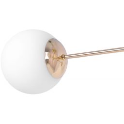 Kaja Lumia lampa podsufitowa 6x20 W biała-złota K-5404