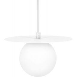 Kaja Robin lampa wisząca 1x10 W biała K-5430