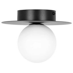 Kaja Robin lampa podsufitowa 1x10 W biała-czarna K-5437