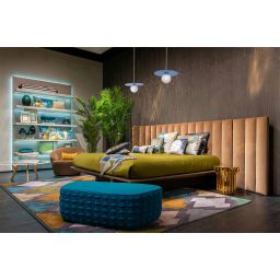 Kaja Robin lampa wisząca 1x10 W biała-niebieska K-5446