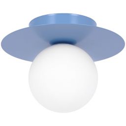 Kaja Robin lampa podsufitowa 1x10 W biała-niebieska K-5447