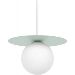 Kaja Robin lampa wisząca 1x60 W biała-miętowa K-5450